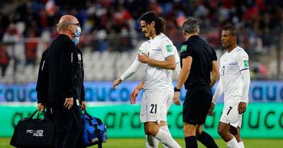 Manchester United handed fresh Edinson Cavani injury blow after Uruguay appearance