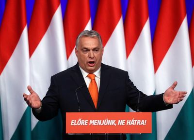 Orban's party with slim lead ahead of Hungary's April 3 vote: Poll