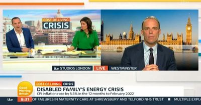 Martin Lewis pleads with Dominic Raab to do more to help those hit by energy crisis