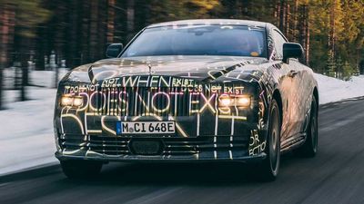 Rolls-Royce Spectre Poses For The Camera After Arctic Circle Test