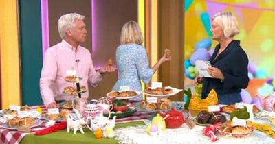 This Morning's Holly Willoughby forced to dash off camera after choking on hot cross bun