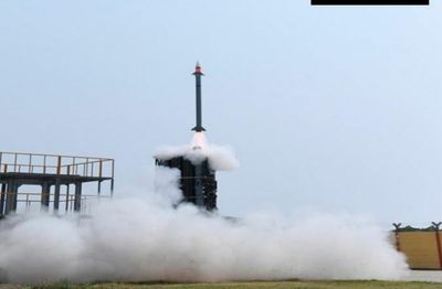 India successfully conducts two test firings of medium range surface to air missile system