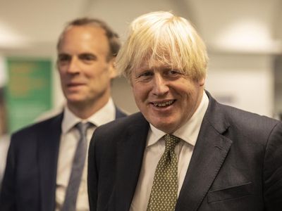 Clash over Partygate as Boris Johnson refuses to endorse Raab’s admission laws were broken