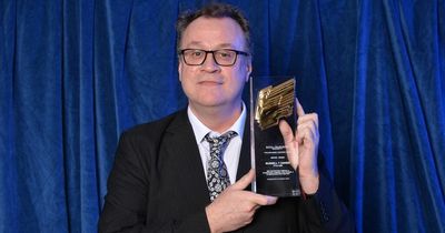 RTS Award winner Russell T Davies' poignant acceptance speech moves audiences to tears