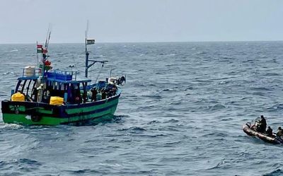 Coast Guard rescues nine Tamil Nadu fishermen off Andhra Pradesh coast