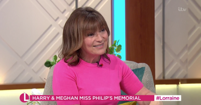 Lorraine Kelly slams Prince Harry for missing Prince Philip's memorial