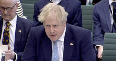 Squirming Boris Johnson confronted over his party for MPs hours after Partygate fines