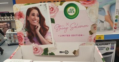 Stacey Solomon's Air Wick collaboration lands in B&M stores for just £2.49