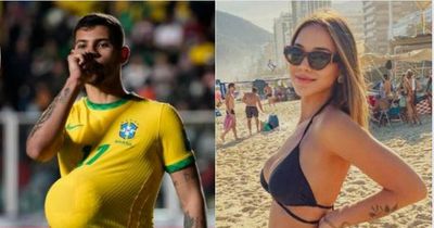 Bruno Guimaraes' girlfriend Ana confirms pregnancy after he hints at baby with goal celebration