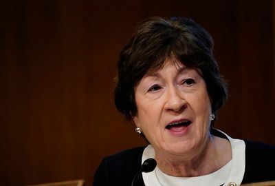 Collins breaks with GOP to back Jackson