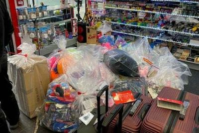 Oxford Street raid: Over £22k in fake designer goods and illegal tobacco seized by police