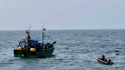 Indian Coast Guard ship rescues nine Tamil Nadu fishermen off Andhra Pradesh coast