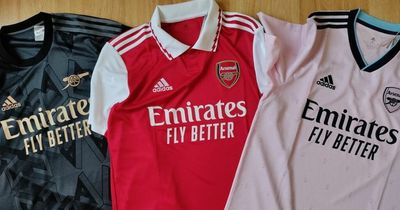 New Arsenal kits revealed as Gunners' second and third strips for 2022/23 season are leaked