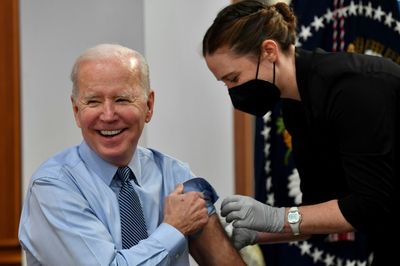 Biden gets second Covid-19 booster shot, says virus no longer dominates