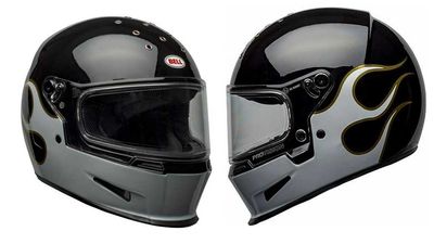 Bell Presents Flame-Emblazoned Eliminator Stockwell Helmet