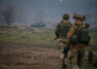 Pentagon sees Russia starting to reposition under 20% of forces around Kyiv