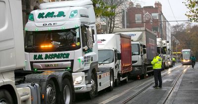 Irish truckers protest plans to put Dublin on 'complete lockdown’ for up to two weeks