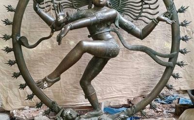 Idol Wing CID seizes Nataraja idol hidden in sculptor’s work shed
