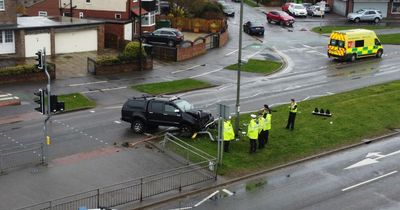 Car that crashed into traffic light in York Road, Leeds, had four kids inside