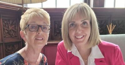 Vicky Phelan says she is now in 'manageable pain' in positive social media update as she enjoys afternoon tea with her mum