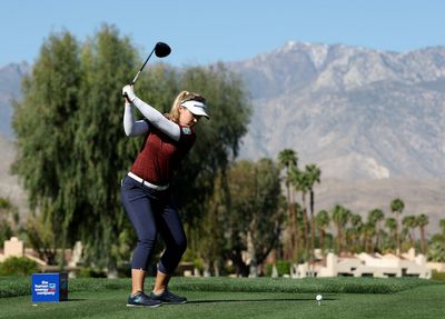 With new 46-inch driver in play, Brooke Henderson looks to continue strong play at Chevron