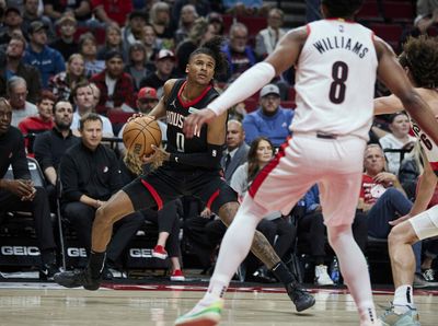 Jalen Green sets NBA rookie record for made 3-pointers in a month