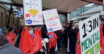Fed up: Hunter nurses and midwives walk off the job