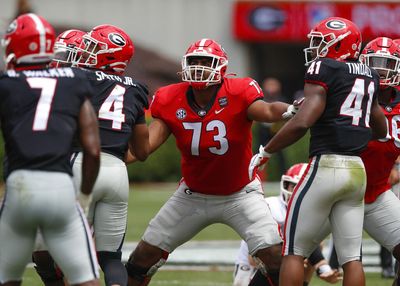 Can Georgia OT Xavier Truss take a starting spot 2022?