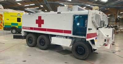 UK emergency vehicle specialist is building Ukrainian military grade ambulances around the clock