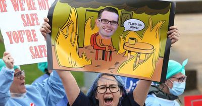 'Thank you doesn't keep patients safe': Nurses march for change in Newcastle