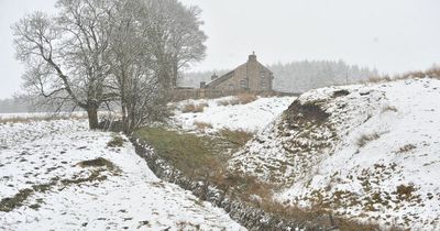 Hour by hour weather forecast as parts of the region wake up to blanket of snow