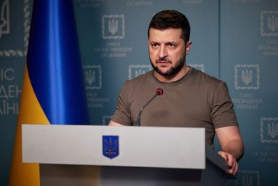 Ukraine's Zelenskiy tells Australia more Russian sanctions needed