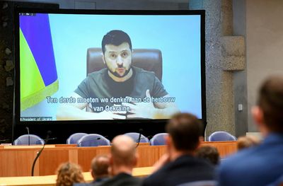 Dutch MPs call for Russian asset seizures after appeal by Ukraine's Zelenskiy
