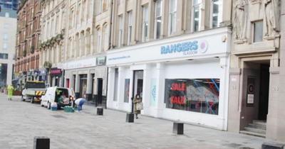 Rangers store in Glasgow city centre for sale as St Enoch Square shop goes on market