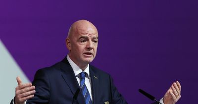 FIFA president Gianni Infantino sends message to Vladimir Putin amid Russia ban