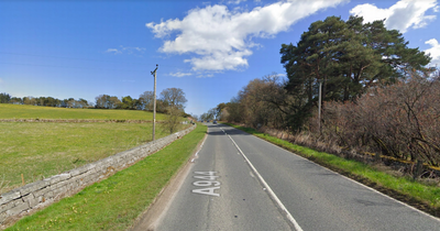 Three-car crash near Loch of Skene forces police to close road
