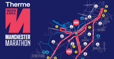 Manchester Marathon 2022 route and course map explained