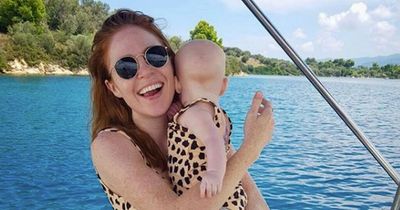 Angela Scanlon had therapy to help cope with postpartum depression after giving birth to daughter