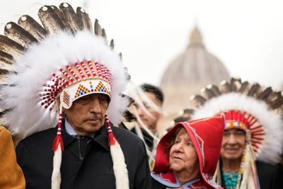 First Nations meet with pope over Canada school abuses