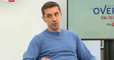 Gary Neville explains his chat with two Leeds United players about Jesse Marsch