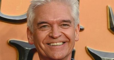 Inside Phillip Schofield's make up room - champers, balloons and a lot of biscuits