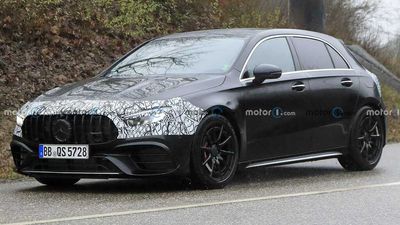 New Mercedes A-Class Spy Pics Show Updated Hatch, Sedan, AMG Models