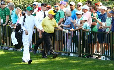 Six-time Masters champion Jack Nicklaus is done playing the Par 3 Contest