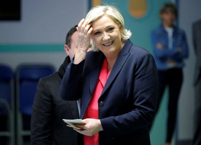 Far-right Le Pen now second most-liked French politician, poll shows