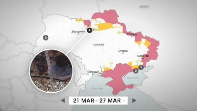 Mapping Russia's invasion of Ukraine: The key moments from a month of war
