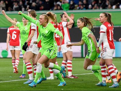Arsenal crash out of the Women’s Champions League as Wolfsburg show class in quarter-final win
