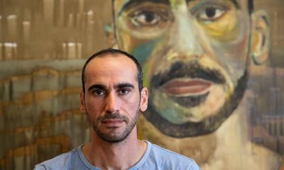 Painted with coffee and toothbrushes: Kurdish refugees enter the Archibald prize