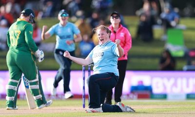 England beat South Africa to reach Women’s Cricket World Cup final 2022 – as it happened