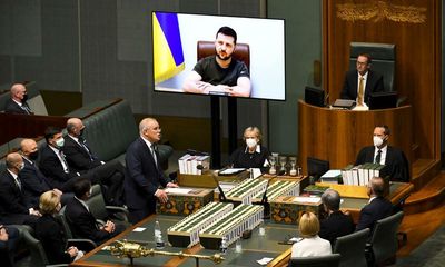 Ukraine president addresses parliament; Putin a ‘war criminal’, PM says – as it happened