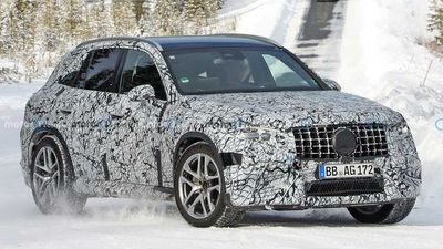 2023 Mercedes-AMG GLC 43 Caught Cold-Weather Testing In New Spy Shots